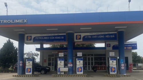 Thái Nguyên: Trạm sạc VinFast - Cửa hàng xăng dầu Petrolimex Bắc Thái Số 59